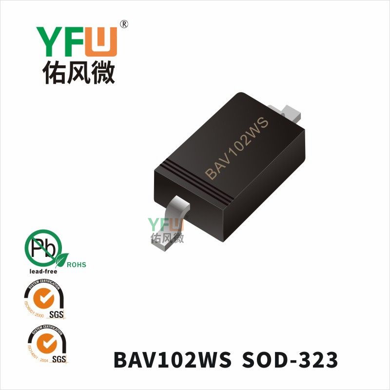 BAV102WS SOD-323_Marking:B102 Switching Diode_YFW brand