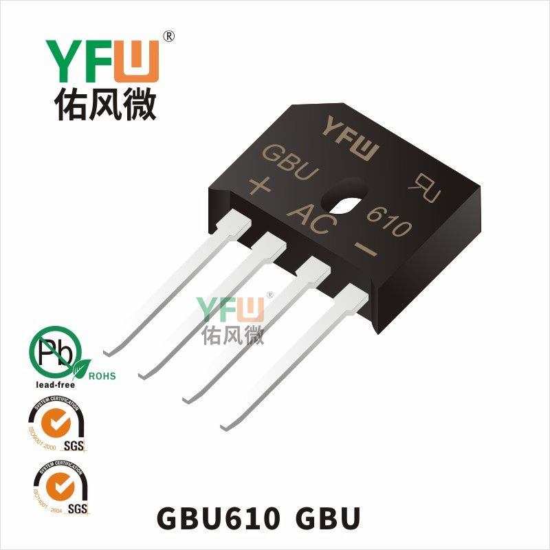 GBU610 GBU_Rectifier Bridge_YFW brand