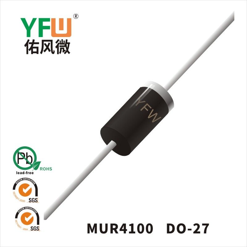MUR4100  DO-27_Super Fast Recovery Rectifier Diode_YFW brand