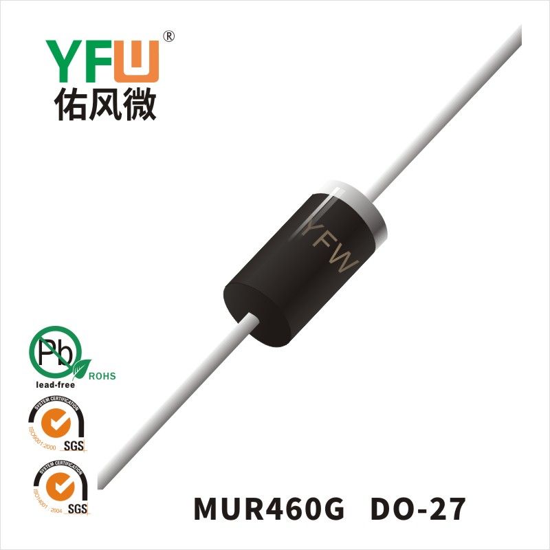 MUR460G  DO-27_Super Fast Recovery Rectifier Diode_YFW brand