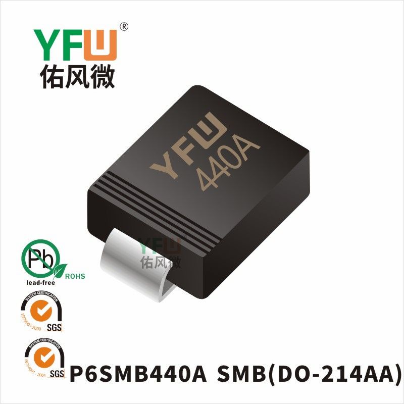 P6SMB440A SMB(DO-214AA)_Marking:440A_Transient Voltage Suppressor_YFW brand