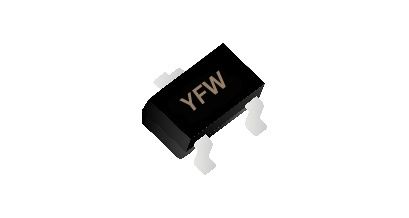 BAP50-04W  0.05A 50V SOT-323 印字6W 整流二极管 YFW佑风微品牌 